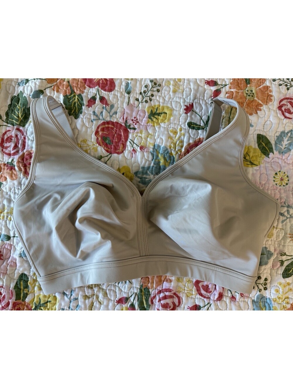 Aisilin Plus Size Wireless Comfort Support Full Coverage Bra 40G GUC.